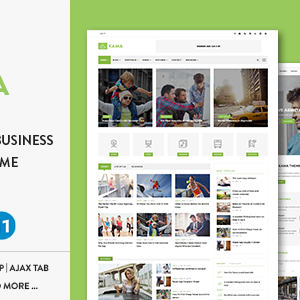 Kama - Responsive Magazine & Business Drupal 11 Theme